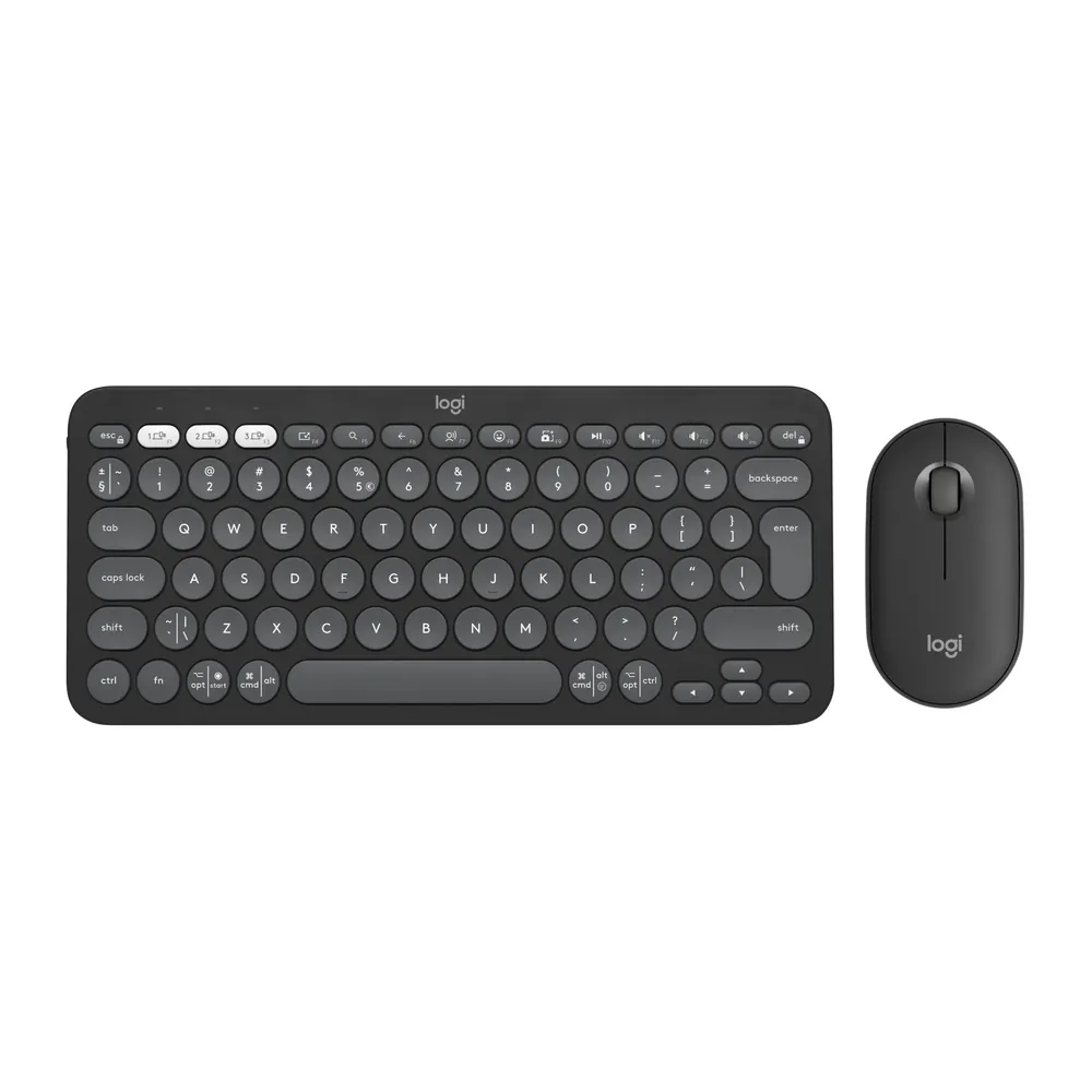 Logitech Pebble 2 Combo | 920-012209 | Tastatur-und-Maus-Set