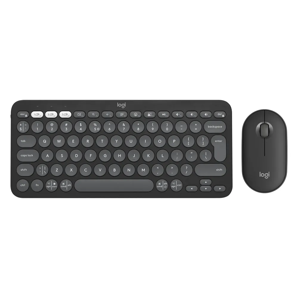 Logitech Pebble 2 Combo (US, Kabellos)
