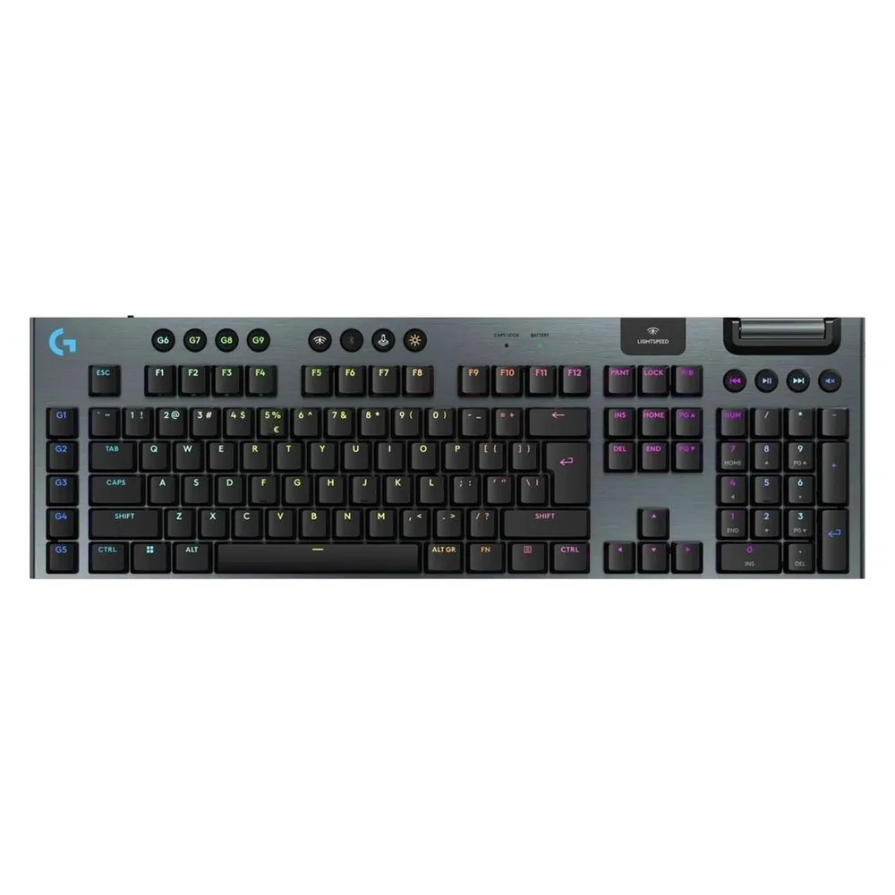 Logitech G915 X Lightspeed (Eng. Int., Kabelgebunden, Kabellos)