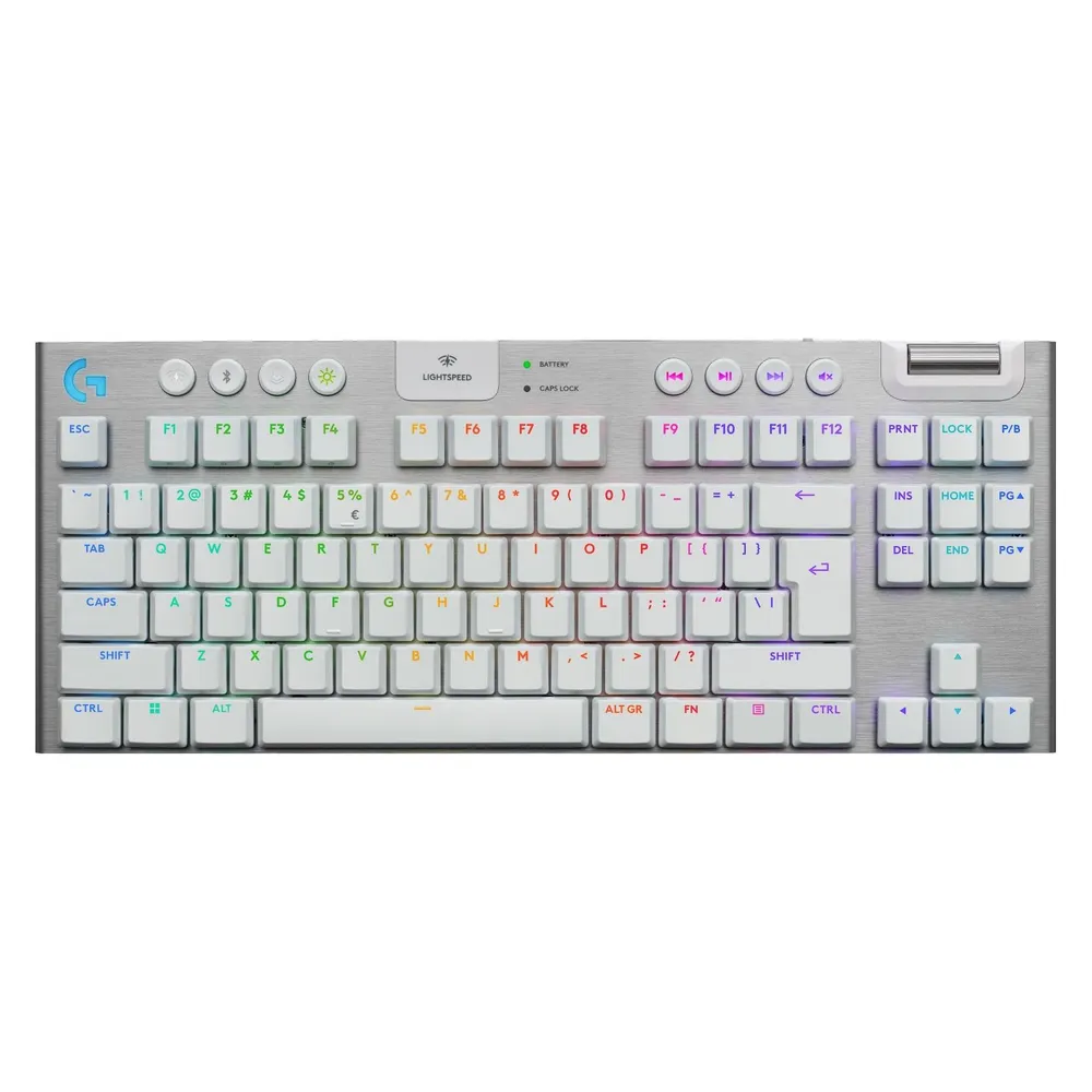 Logitech G915 X Lightspeed TKL (Eng. Int., Kabelgebunden, Kabellos)