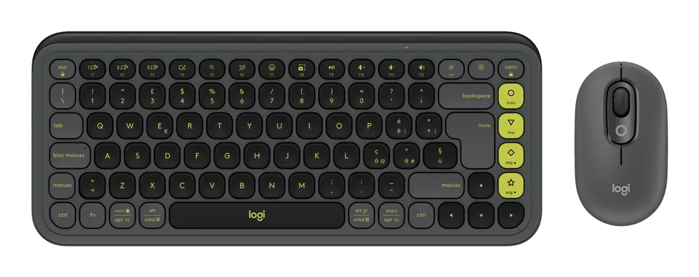 Logitech POP Icon Combo | 920-013115 | Tastatur-und-Maus-Set