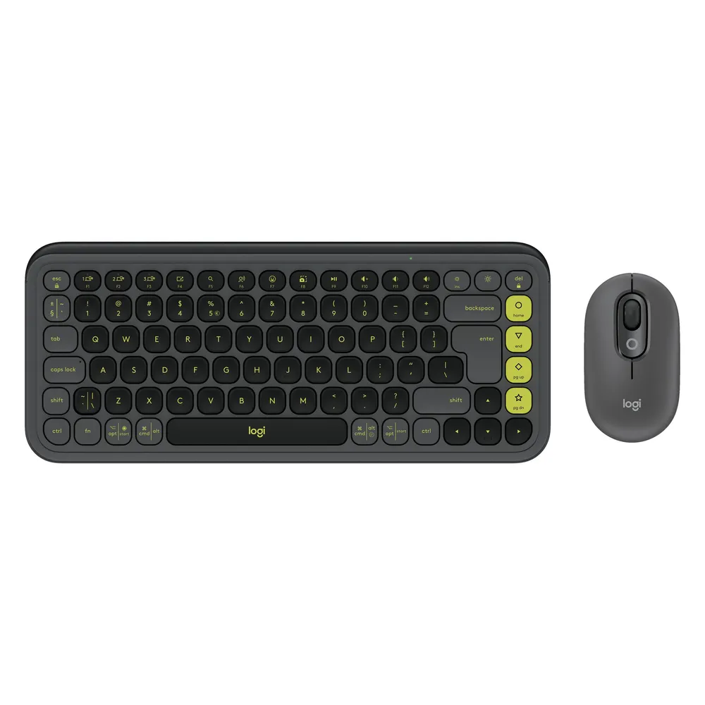 Logitech Pop Icon Combo Mouse And Kb (Eng. Int., Kabellos)