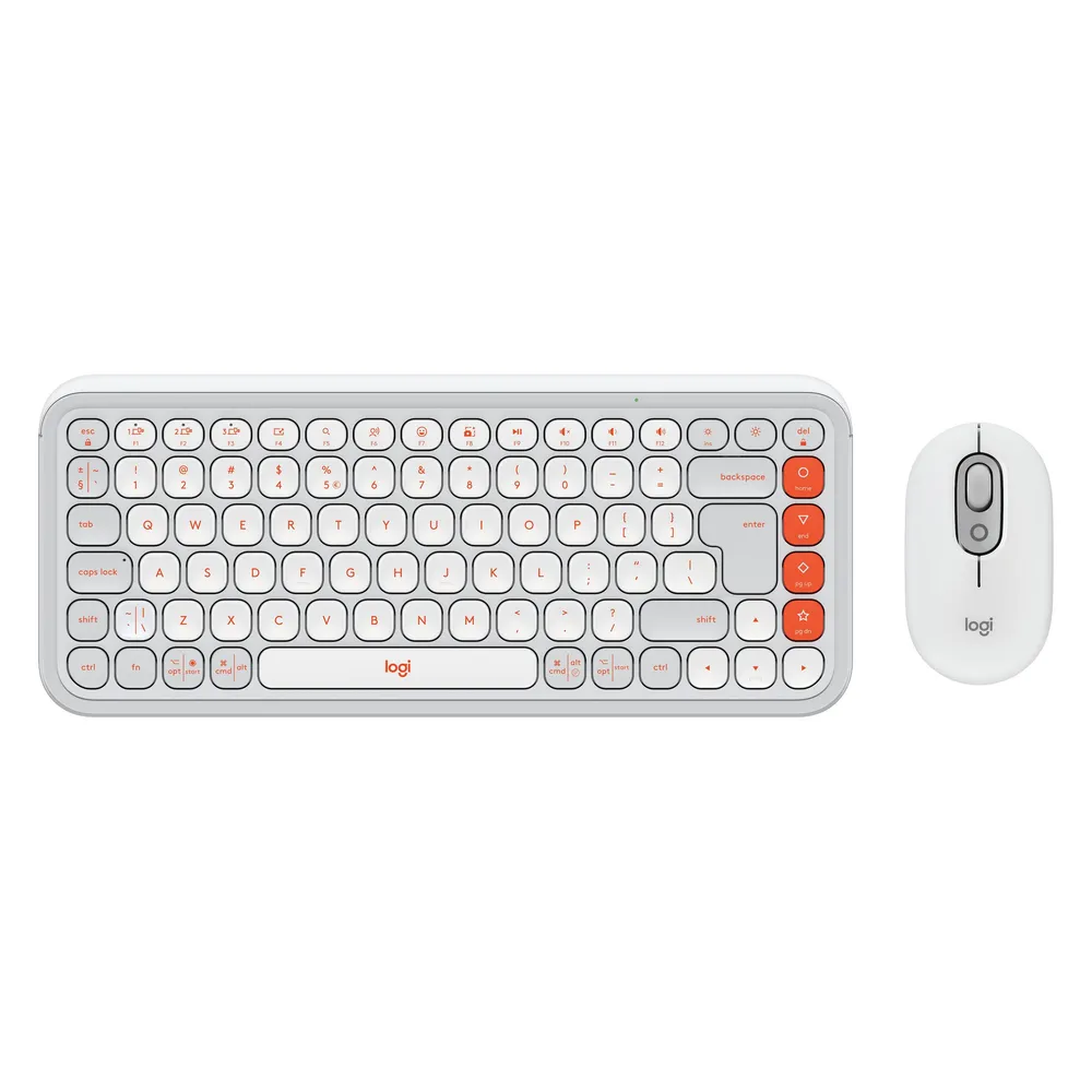 Logitech Pop Icon Combo Mouse And Kb (US, Kabellos)