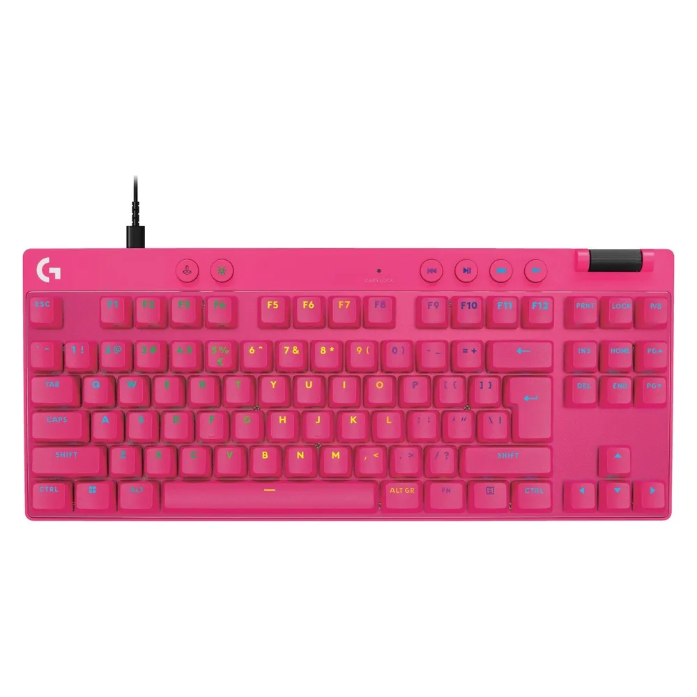 Logitech Pro X Tkl Rapid (Eng. Int., Kabelgebunden)