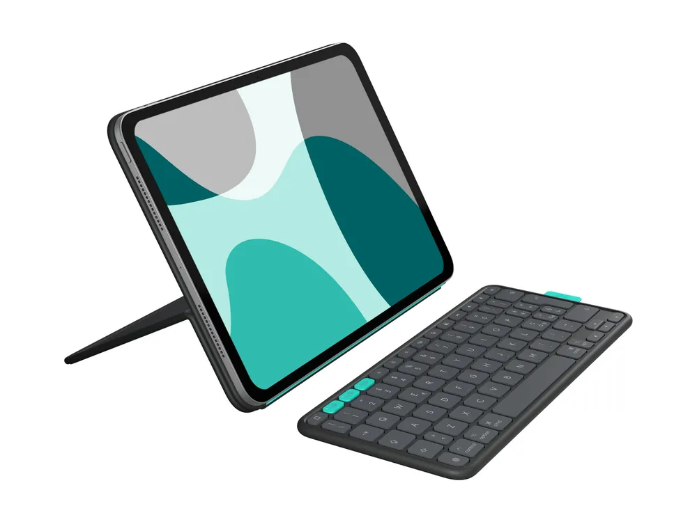 Logitech Flip Folio | 920-013378 | Tastatur und Foliohülle - full size