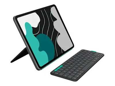 Logitech Flip Folio | 920-013383 | Tastatur und Foliohülle - full size