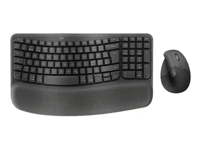 Logitech Wave Keys and Lift Combo | 920-013633 | Tastatur-und-Maus-Set - kabellos