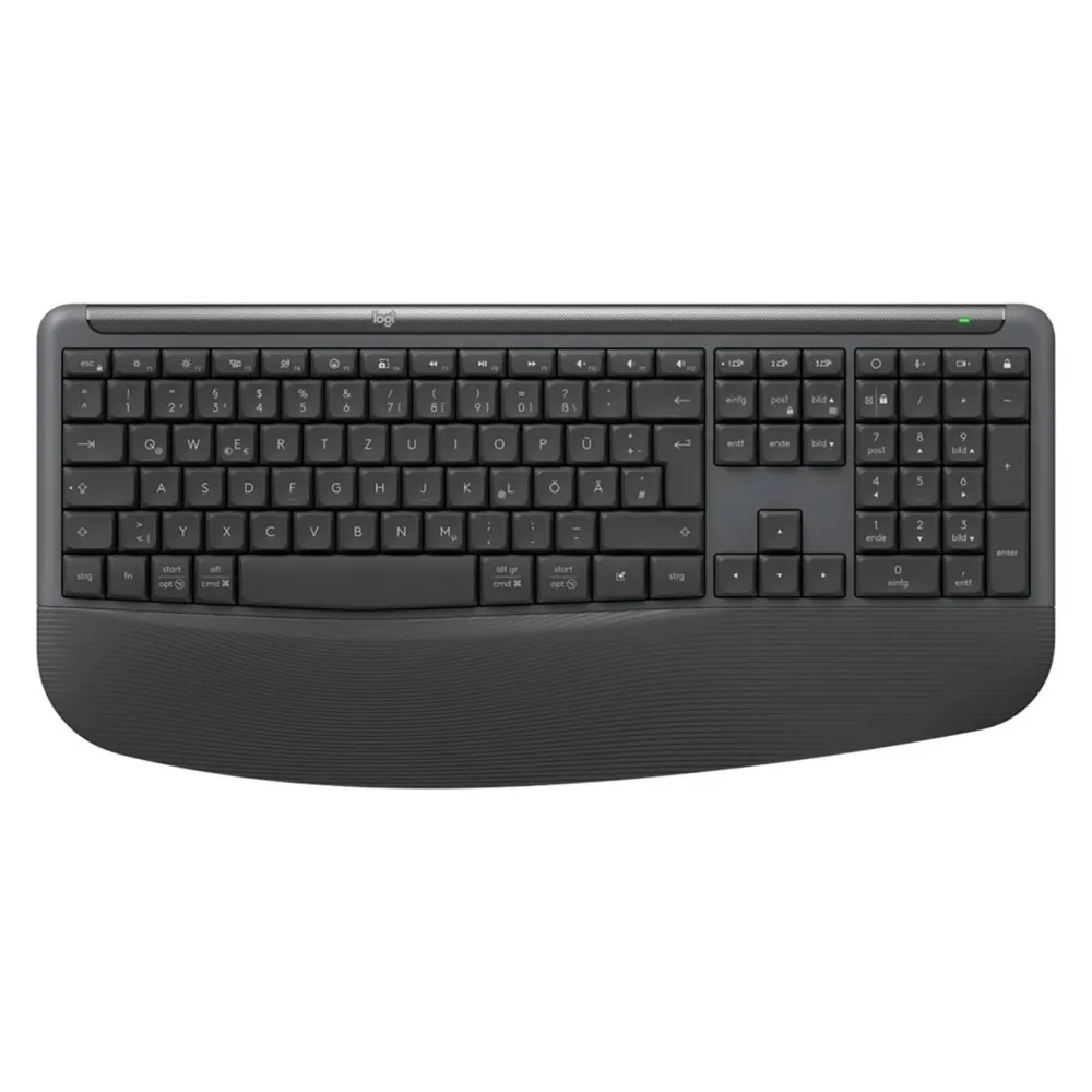 Tastatur Logitech MK880 For Business kabellos mit grafischer Maus Deutsch QWERTZ