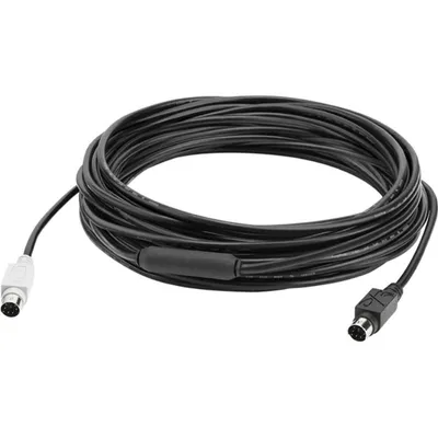 PS/2 Kabel Logitech 939-001487 10m Schwarz 6-Pin Mini-DIN Stecker-Stecker