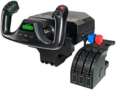 Logitech Flight Yoke System | 945-000004 | Steuerhorn und