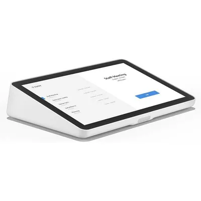 Logitech Tap IP 10,1" Touch Controller für Konferenzräume mit PoE-Konnektivität, weiß