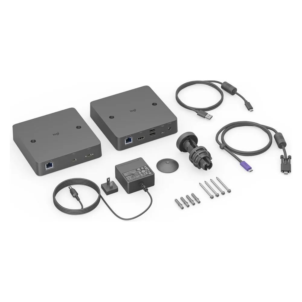 Logitech Extend Bring your own meeting to the video conferencing room via a single USB-C cable