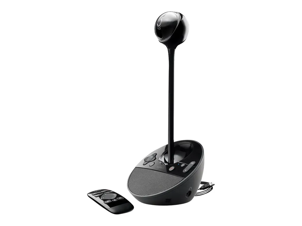 Logitech BCC950 Konferenzkamera mit Freisprecheinrichtung, Schwarz, USB-A, 1920 x 1080 (Full HD)