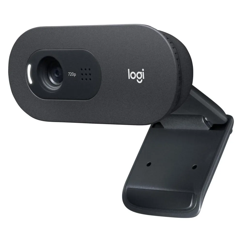 Webcam Logitech 960-001372 HD 720p 30fps USB Mikrofon Clip Graphite