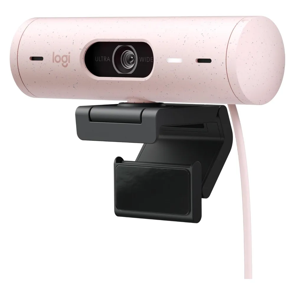 Logitech BRIO 500 Webcam, Rosa, USB-C, 1920 x 1080