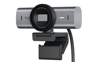 Logitech MX Brio 4K Webcam, Grafit, USB-C, 3840 x 2160 (4K UHD)
