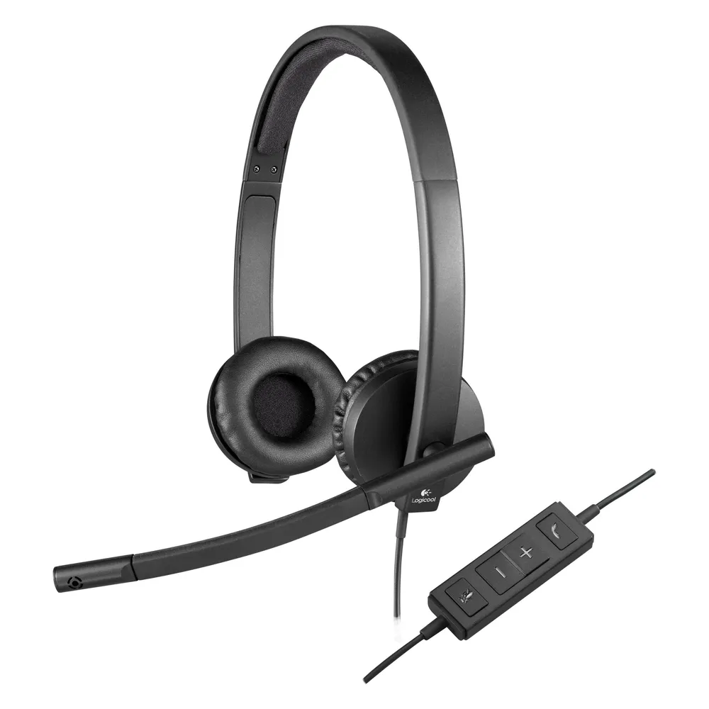 Logitech H570e Stereo USB-A Office-Headset
