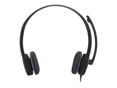 Logitech H151 Stereo Headset, Schwarz, On-Ear, Kabelgebunden