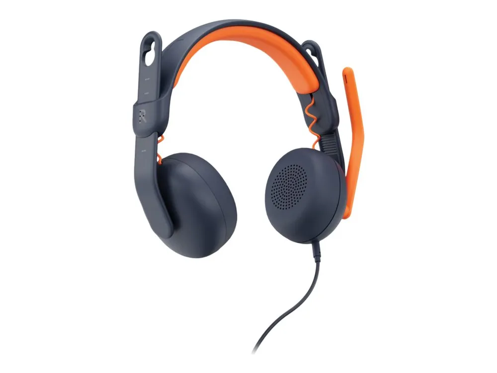Logitech Zone Learn Headset, Blau, On-Ear, Kabelgebunden