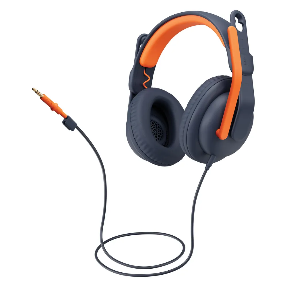 Logitech Zone Learn Headset, Blau, Over-Ear, Kabelgebunden