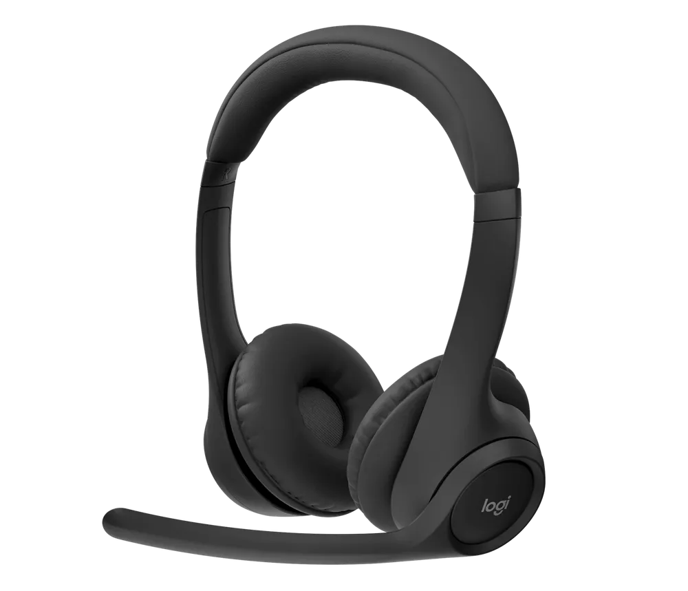 Logitech Zone 305 Wireless Headset, Schwarz, On-Ear, Bluetooth, Kabellos via USB-Empfänger
