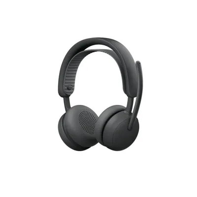 Auriculares Logitech Zone Wireless 2 inalámbricos Bluetooth con Cancelación de Ruido, micrófono y USB-C, uso profesional, color grafito
