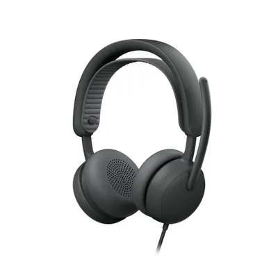 Logitech Zone Wired 2 Headset mit USB-C/USB-A Kabel, Geräuschunterdrückung, Profi-Mikrofon, Graphit