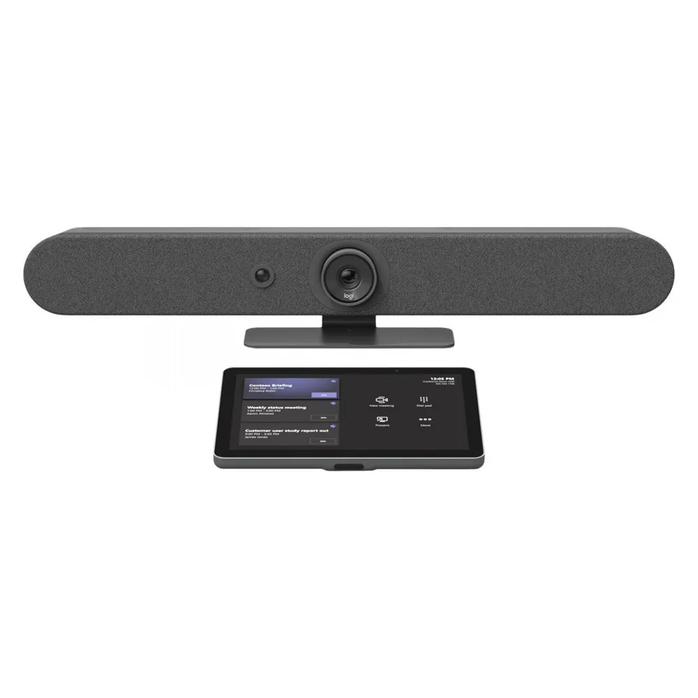 Videokonferenz-Bar Logitech Rally Bar Mini 4K Ultra HD Zoom 4x IPS-Display 10.1" Graphit
