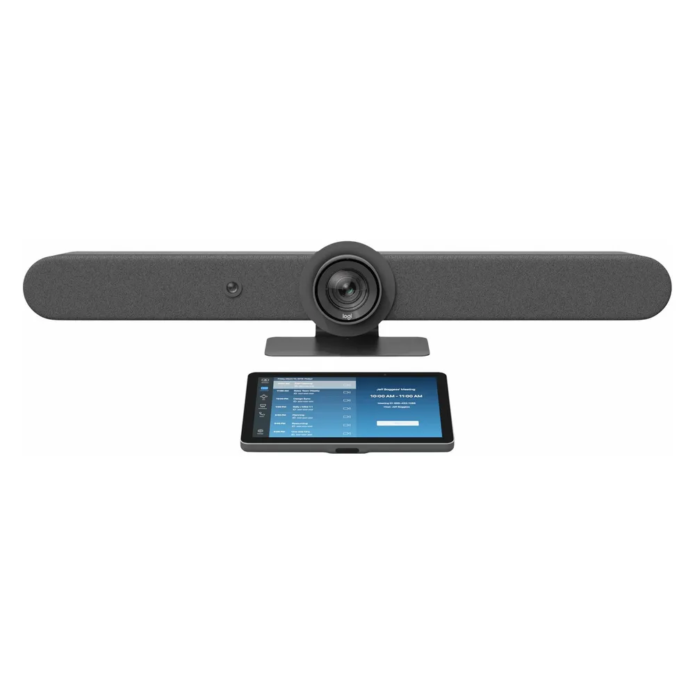 Logitech Kit für Videokonferenzen, Grafit, USB-A, 3840 x 2160 (4K UHD)
