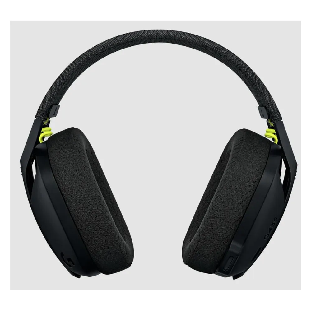 Logitech G G435 kabellose Bluetooth Gaming- und Multimedia-Kopfhörer schwarz-weiß