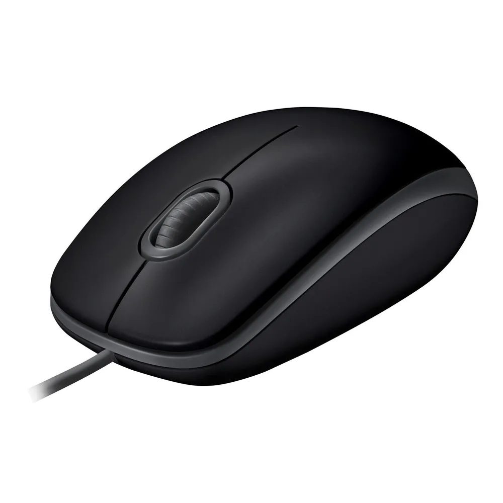 B110 Silent Maus, USB-A, Beidhändig, Schwarz