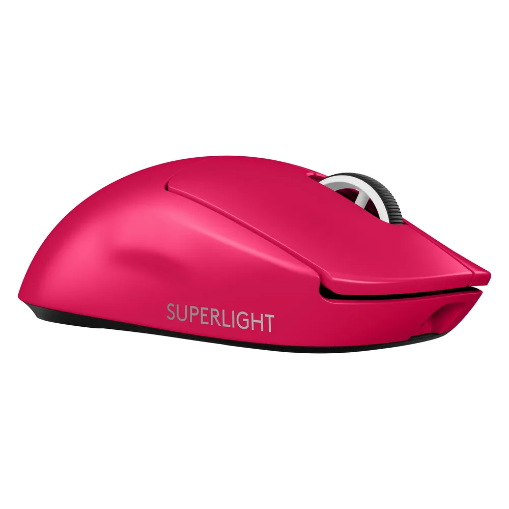 Logitech G PRO X Superlight 2 Lightspeed Kabellose Gaming-Maus Magenta