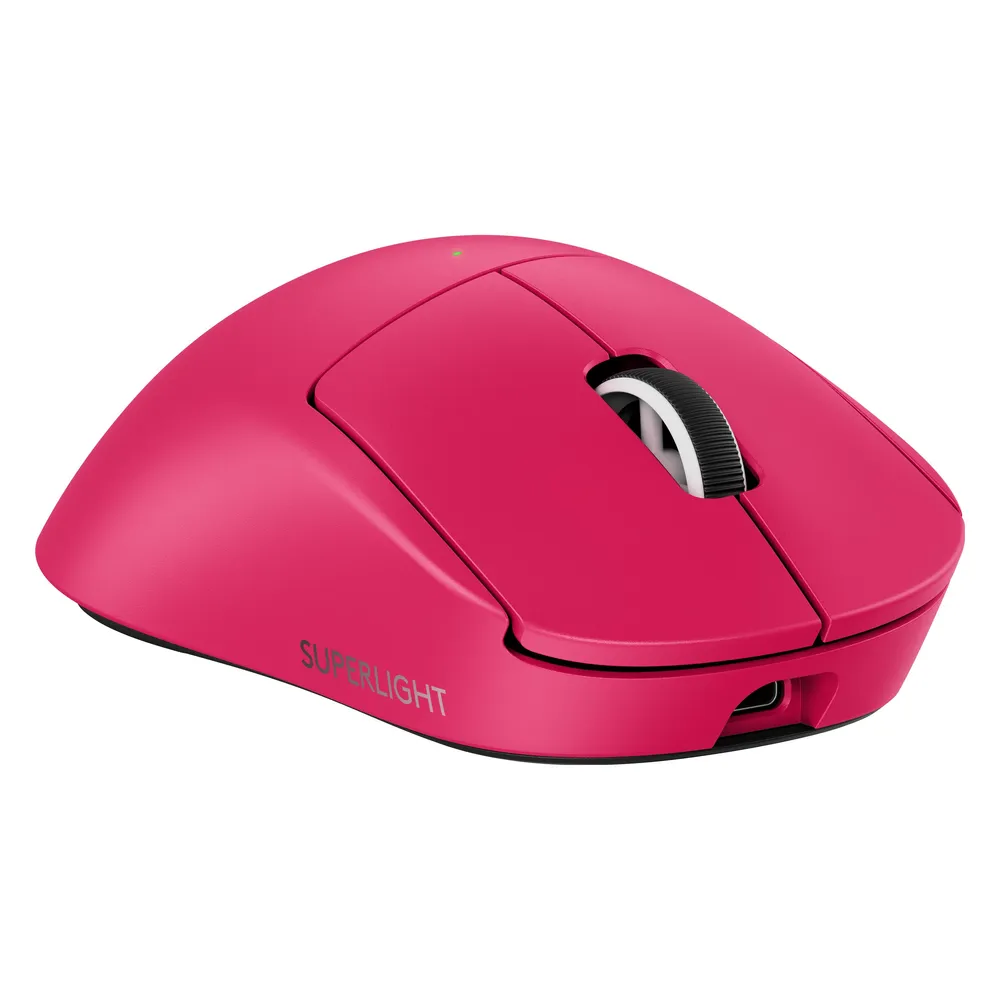 Logitech G PRO X Superlight 2 DEX Lightspeed Kabellose Gaming-Maus Magenta