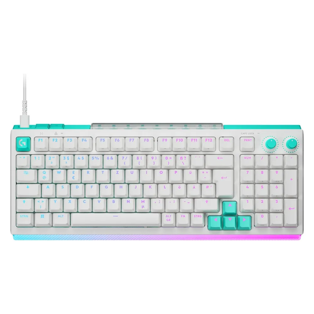Logitech G512 X 98 Gaming-Tastatur QWERTZ Weiß