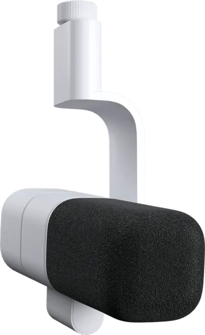 Logitech G Yeti Studio Active Dynamic XLR Mikrofon Weiß