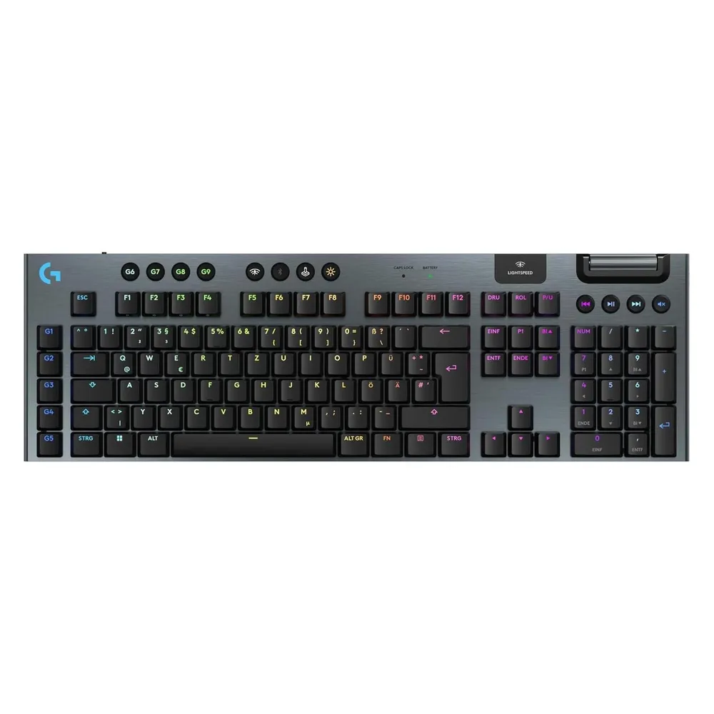 Logitech G915 X Lightspeed Wireless Gaming-Tastatur Qwertz Schwarz