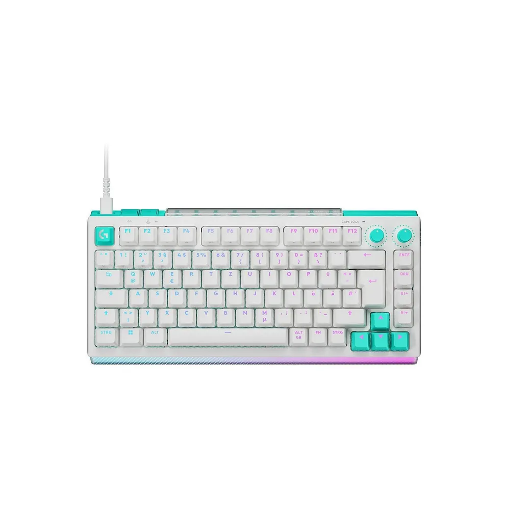 G512 X 75, Weiß Gaming-Tastatur