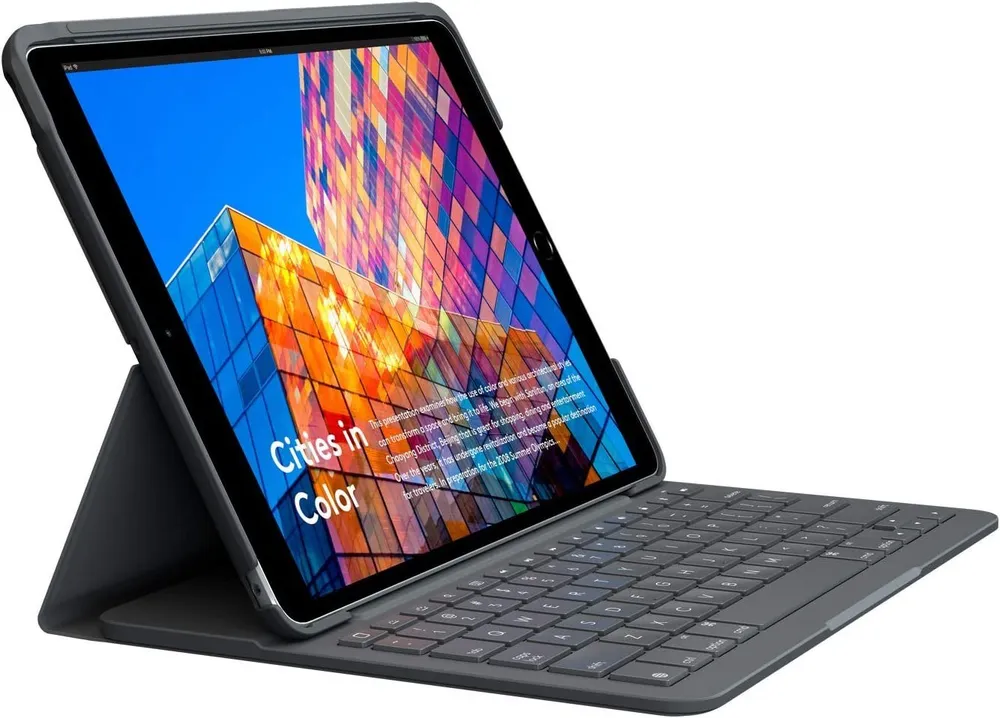 Logitech Logitech SLIM FOLIO für iPad Air 3 (920-009488) - Skandinavisch iPad-Tastatur
