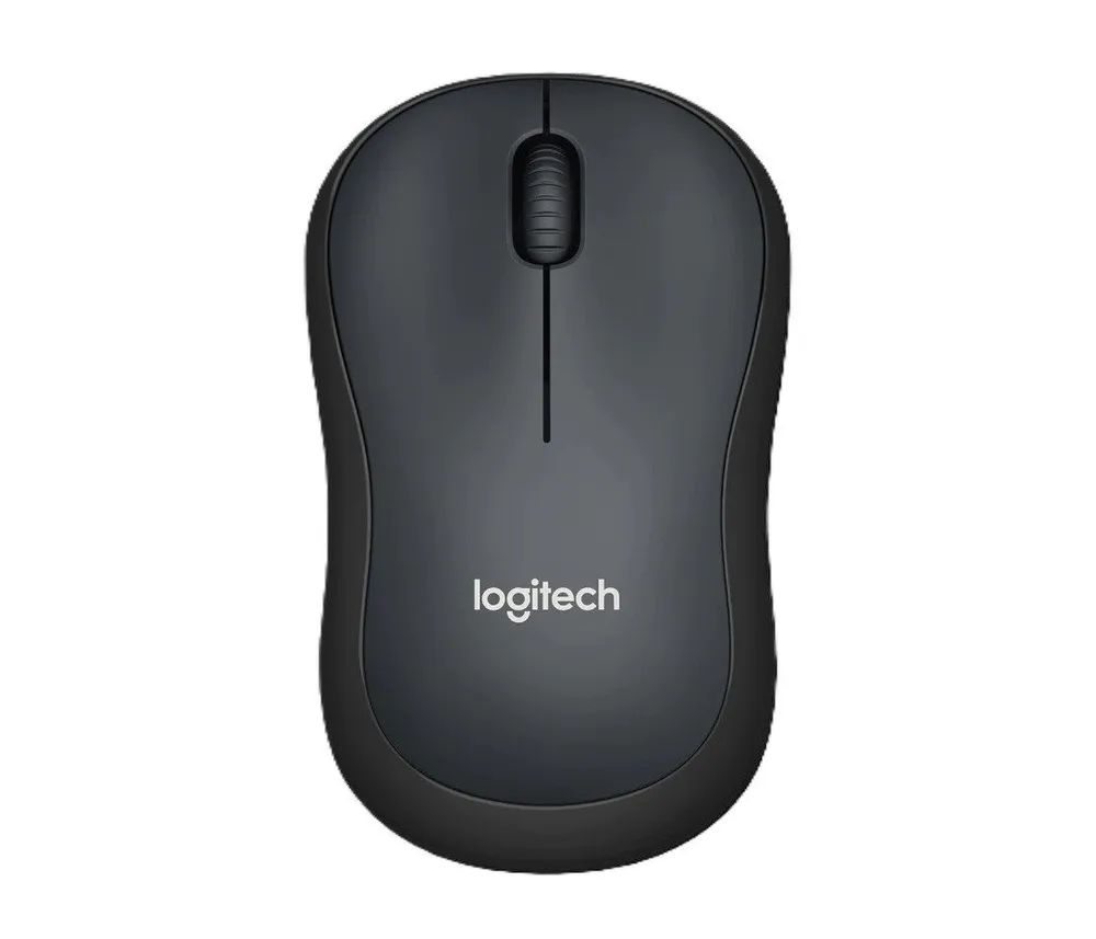 Logitech M220 Silent Kabellose Maus, 1000 DPI Optical Tracking, Grau Maus