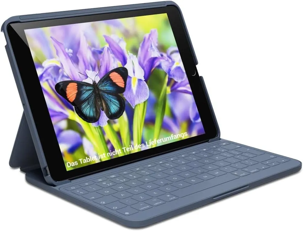 Logitech Rugged Lite Tastatur für iPad 7, 8, 9. Gen. – Deutsch (920-011681) iPad-Tastatur