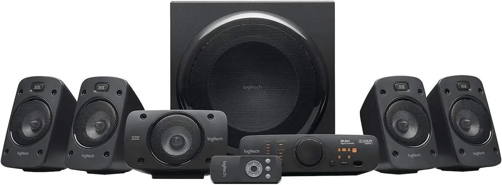 Logitech Z906 Surround-Sound System 5.1 Lautsprecher System 5.1 (1000 W)