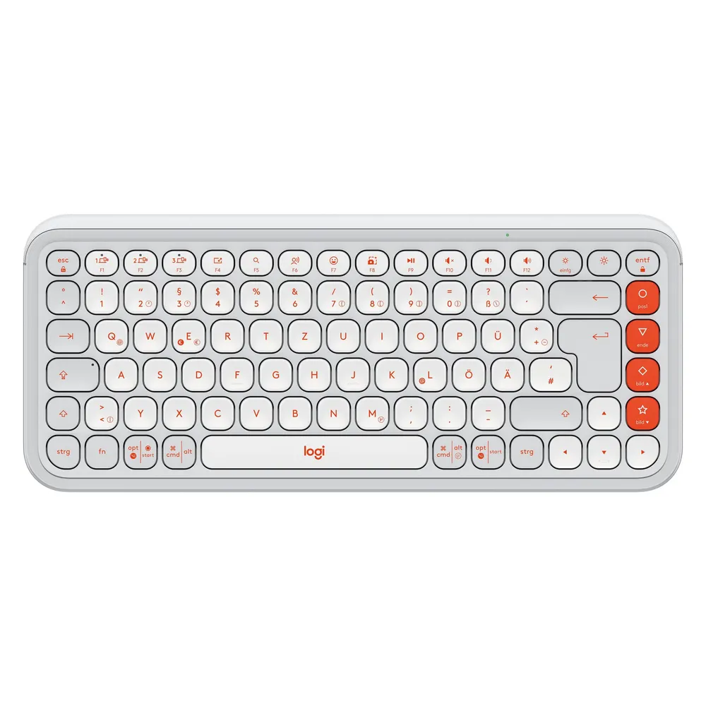 POP ICON KEYS - Weiss Tastatur