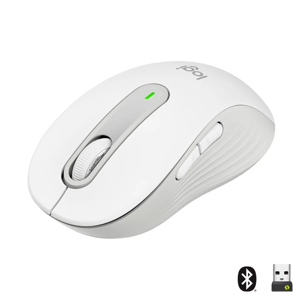 Signature M650 Wireless weiß Maus
