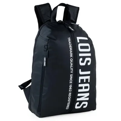 Lois Delta Laptop-Rucksack bis 15" Schwarz