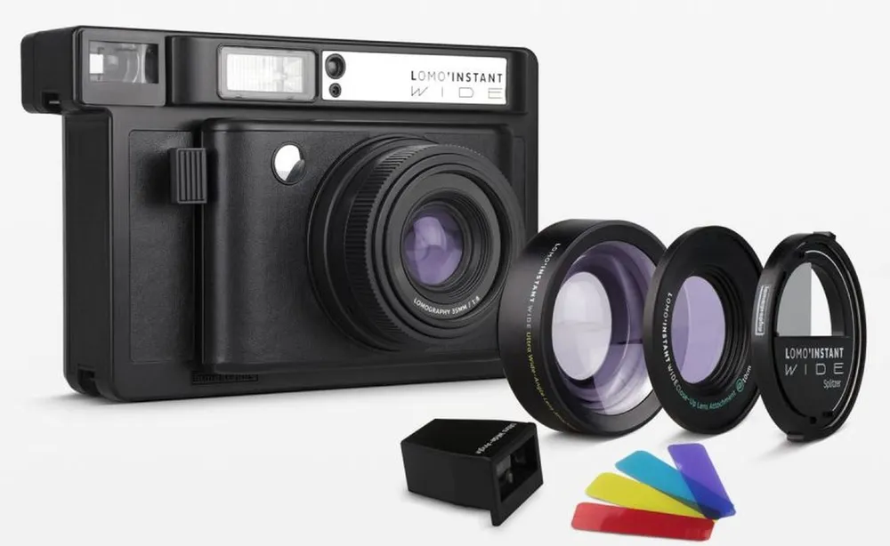Lomography Lomo'Instant Wide Combo Black