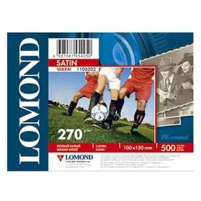 Lomond Premium Photo Paper Satin 270 g/m2 10x15, 500 sheets, Warm
