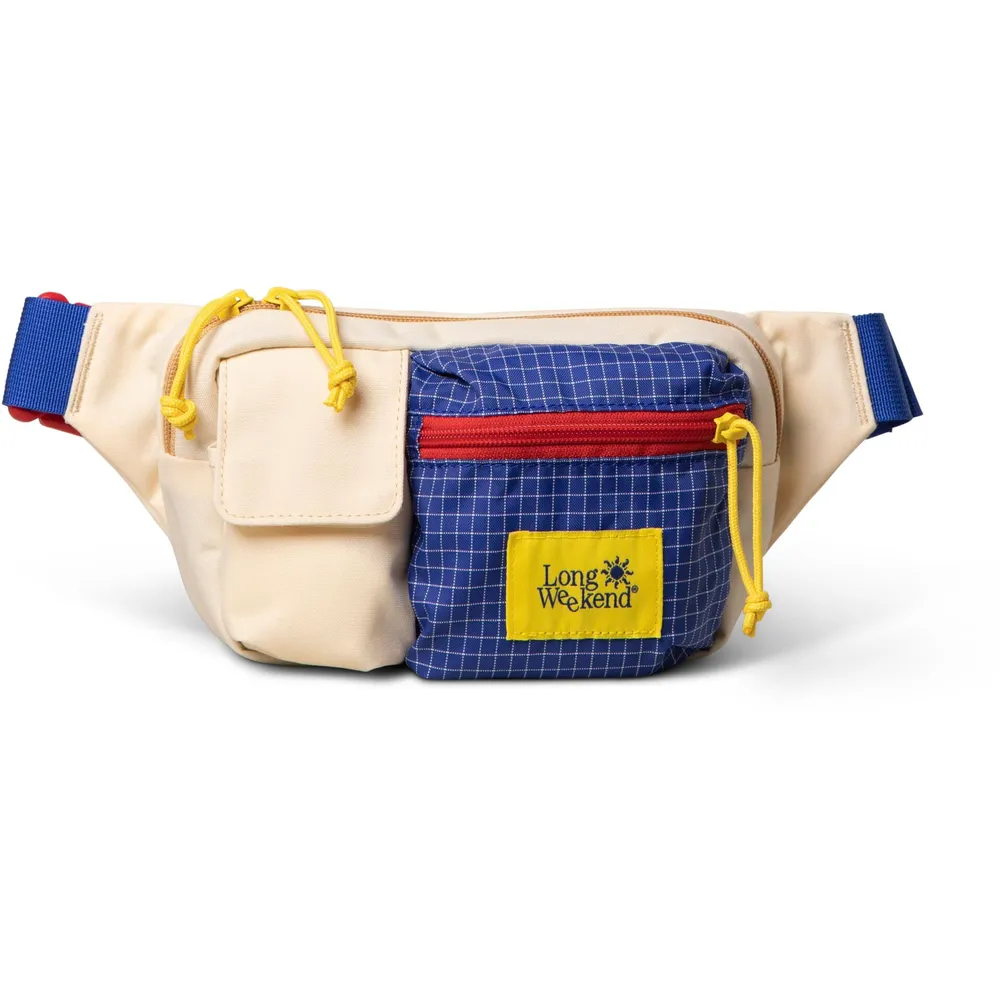 Long Weekend Schultertasche, Creme Multicolor