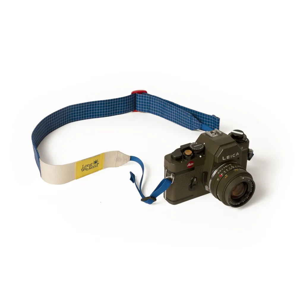 Long Weekend Kameragurt, Creme Multicolor