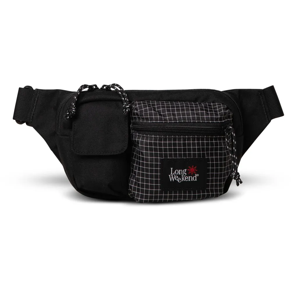 Long Weekend Bauchtasche, Schwarz