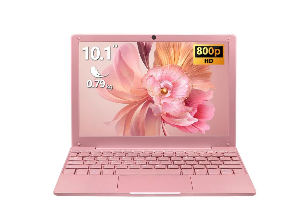 LONGEVINCE 10,1 Zoll Mini Laptop, Celeron N4020, 8GB RAM, Ultradünn Notebook (25,65 cm/10,1 Zoll, Intel Celeron N4020, Intel UHD Graphics 600, 8 GB, 256 GB SSD, 1280x800 HD Display, Intel Celeron N4020, Windows 11 Pro)